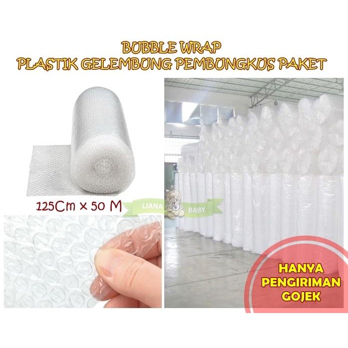 BUBBLE WRAP PLASTIK GELEMBUNG PEMBUNGKUS PAKET