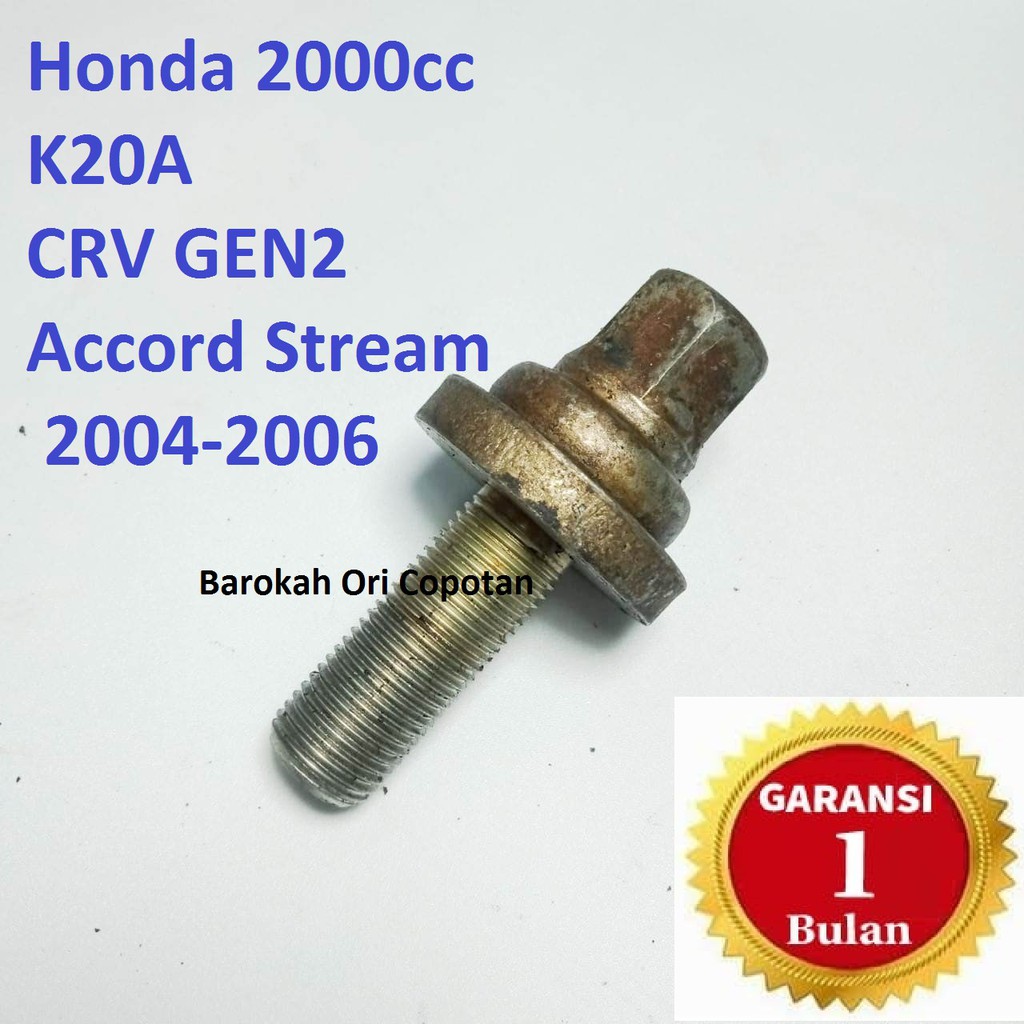 Baut Pully Crankshaft Honda CRV Accord Stream K20 K20A Kruk As Krukas original asli ori puly puli C-RV