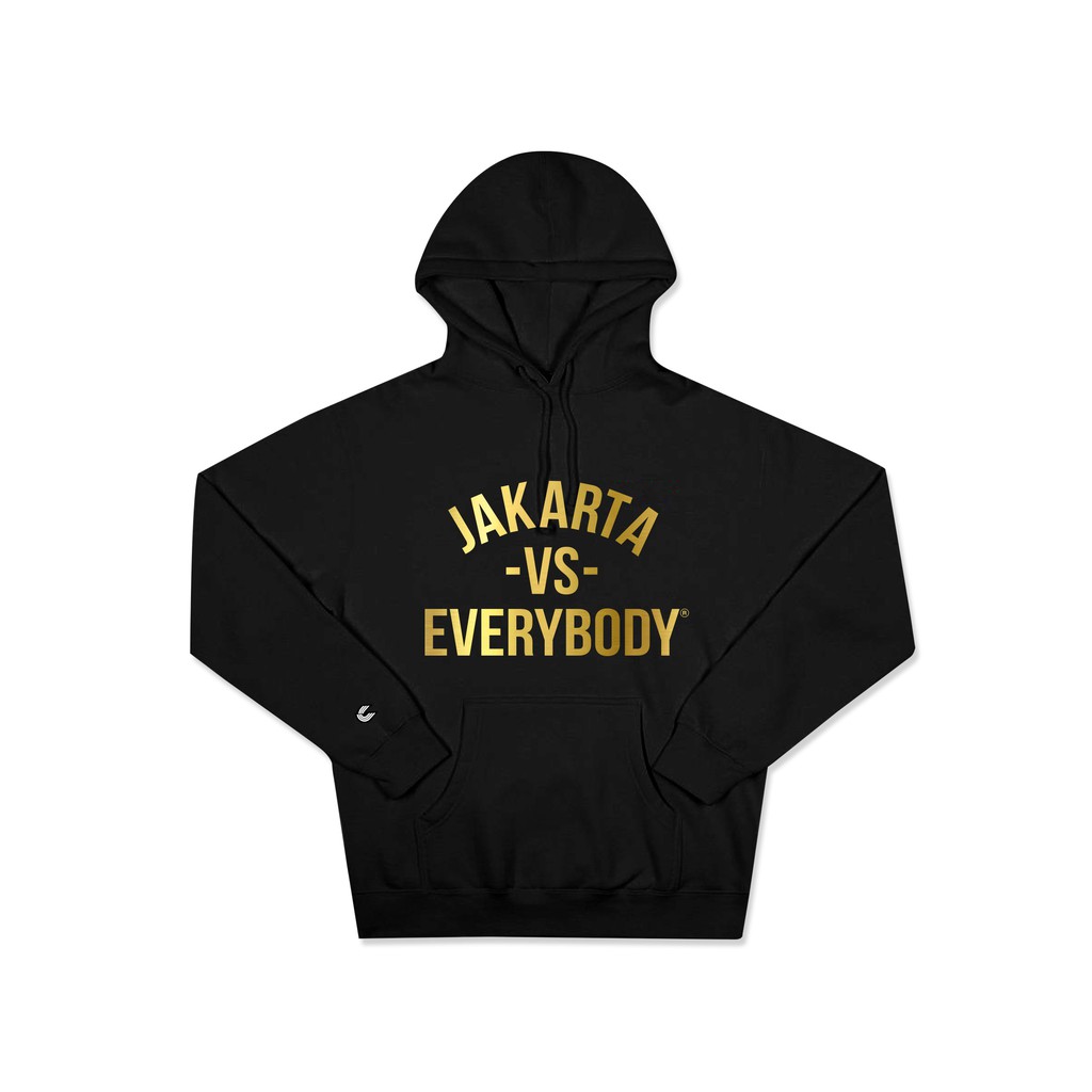 

Urbain Hoodie - Jakarta vs Everybody - Black Gold