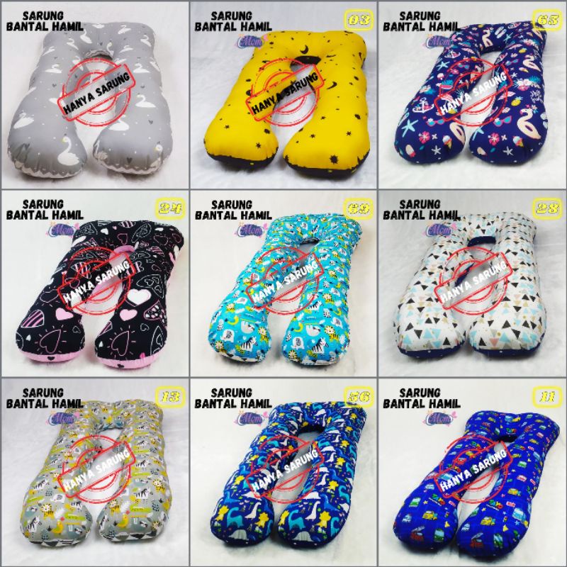 Sarung bantal hamil ( hanya sarung)