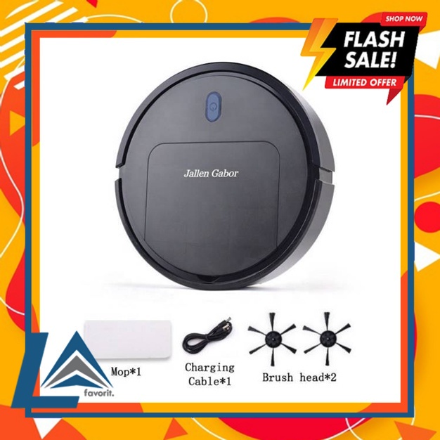 Sapu Elektrik Jallen Gabor IS25 Vacum Cleaner Robot Penyedot Debu / Pembersih Debu Lantai (LA FAVORI
