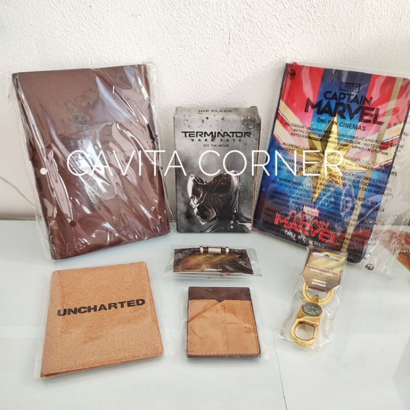 Official Merchandise Captain Marvel / Uncharted / Terminator