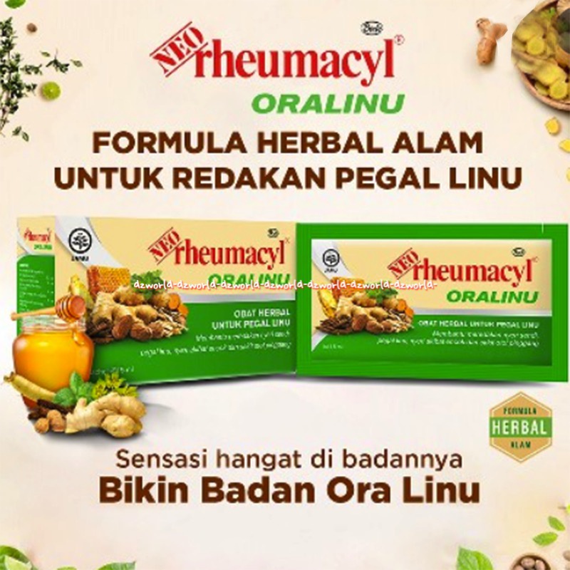 Neo Rheumacyl Oralinu 5sachet Obat Herbal Cair Untuk Pegal Linu Neoremacil NeoRheumacyl Neu Remacil