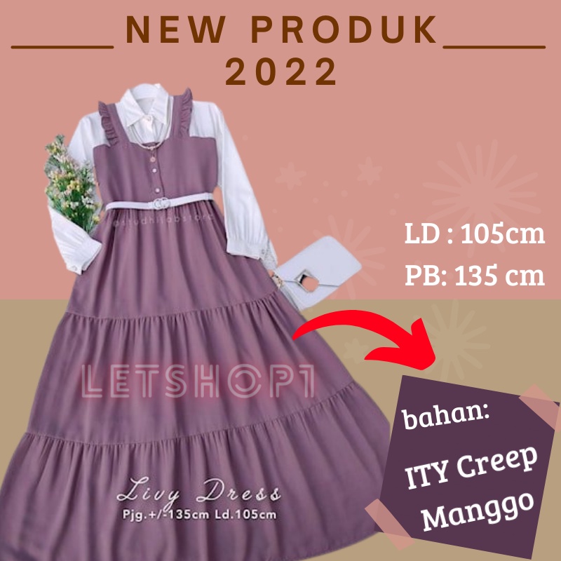 Baju gamis wanita syar'i terbaru 2022/gamis renda rubi crinkle airflowpremium/Dress gamis ceruty bab