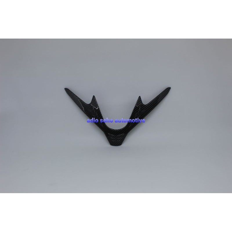 cover alis lampu depan pcx 150 carbon kevlar nemo