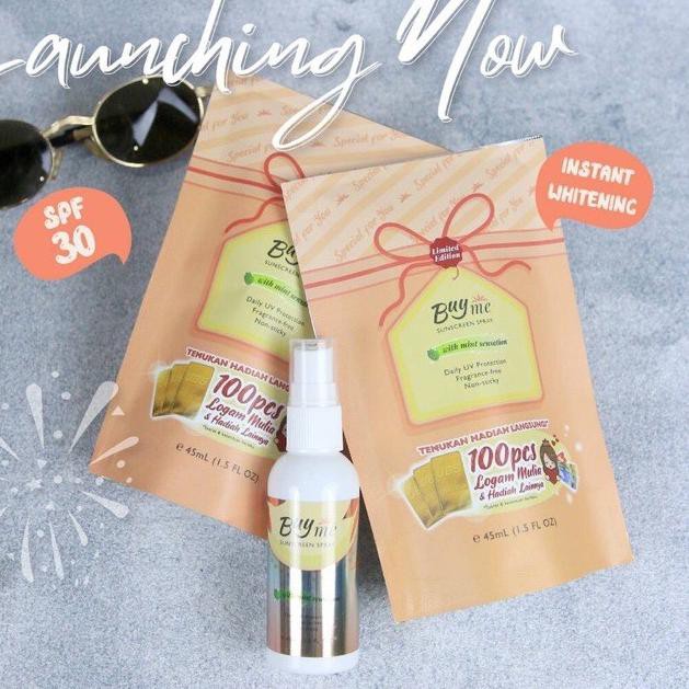 ➩ Buyme Sunscreen Spray / Sunblock / Sunblock Wajah / Sunblock Badan / Sunblock Spray ❂