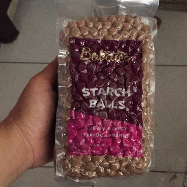 

Starch ball bobatee buble minunan