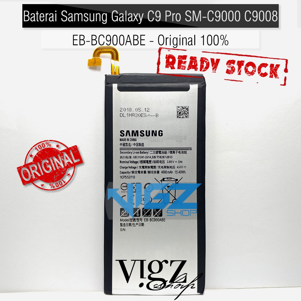 Baterai Samsung Galaxy C9 Pro SM-C9000 C9008 EB-BC900ABE Original 100%