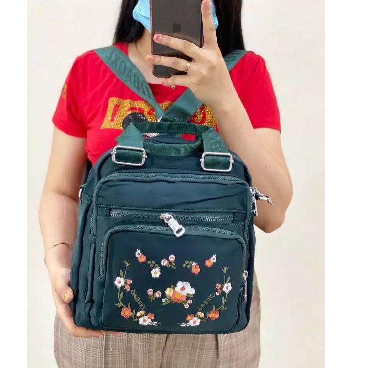 Tas Ransel 3in1 ORI Chibao 1850-11 {Pkm31au22l}