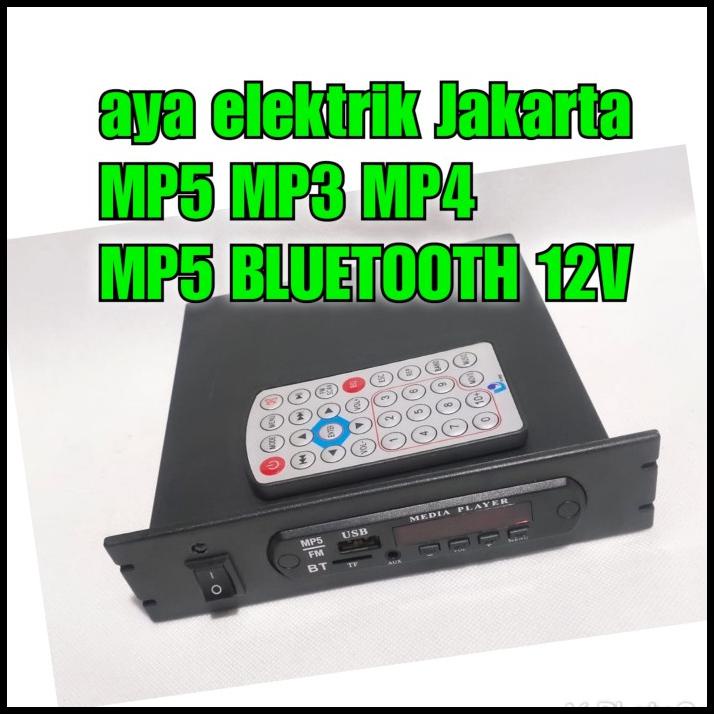 Ayabdg Rakitan Mp5 Usb Fm Radio Bluetooth / Pemutar Video Mp5 Mp4 Mp3