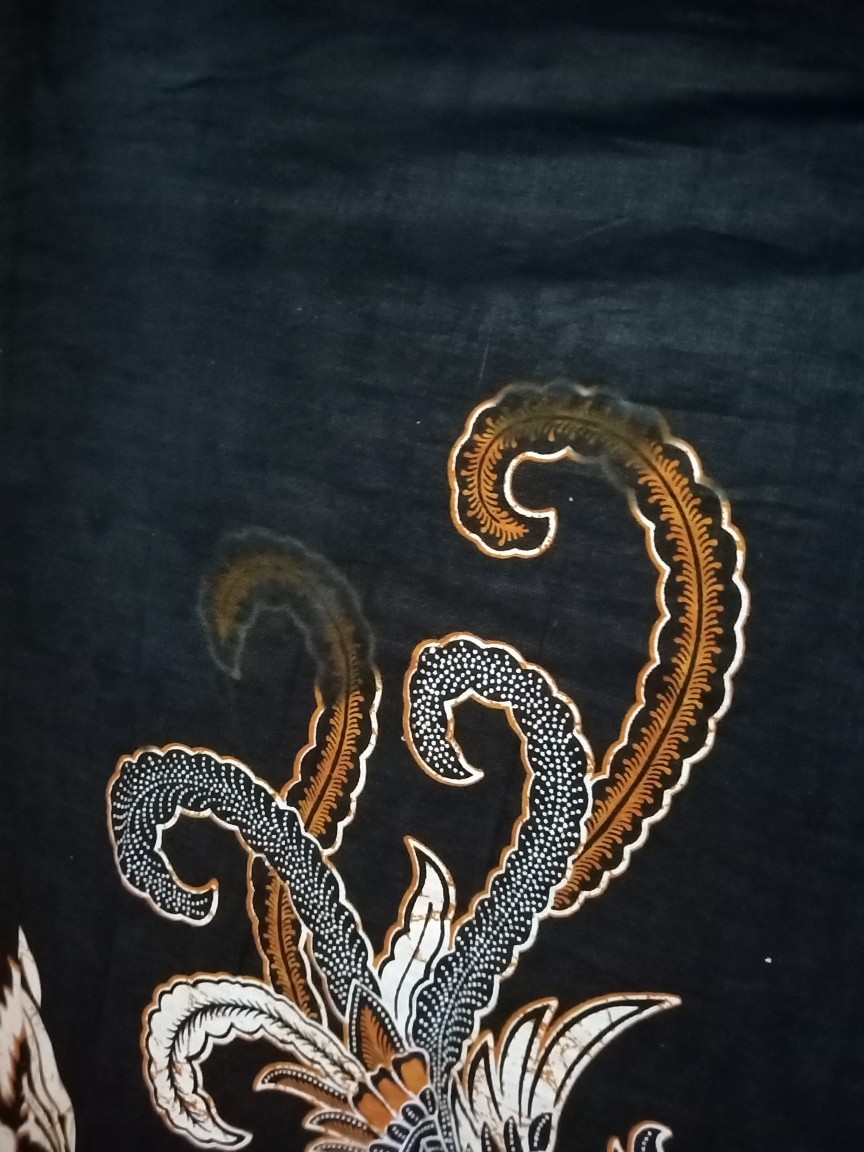 Gamis Batik Modern Jumbo Ld 120 Fit To Xxxl