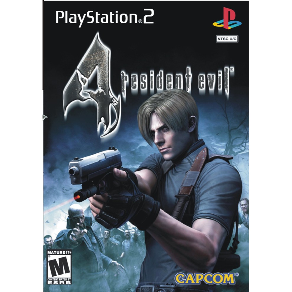 Kaset CD DVD Game PS2 Resident Evil 4 DVD Burning Baru + Casing DVD