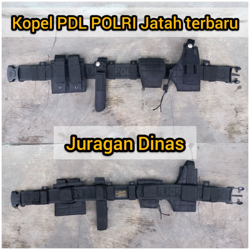 Kopel Jatah POLRI 2020 Asli Original terbaru Hitam Komando Klik Blackhwak Tactical