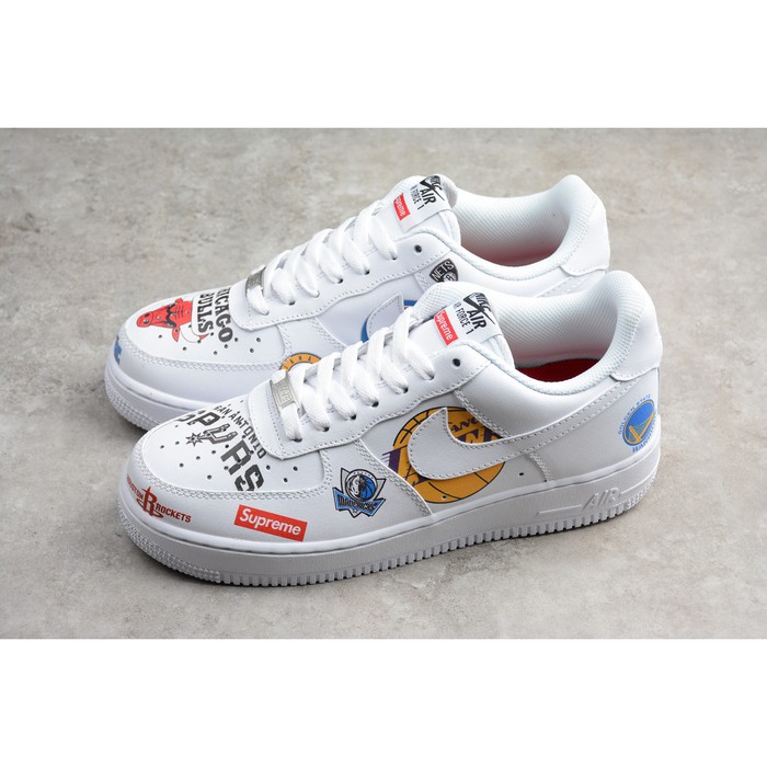 nike air force 1 x supreme x nba