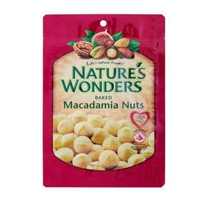 

Cemilan Natures Wonders Macadamia With Cashew Mix 150g