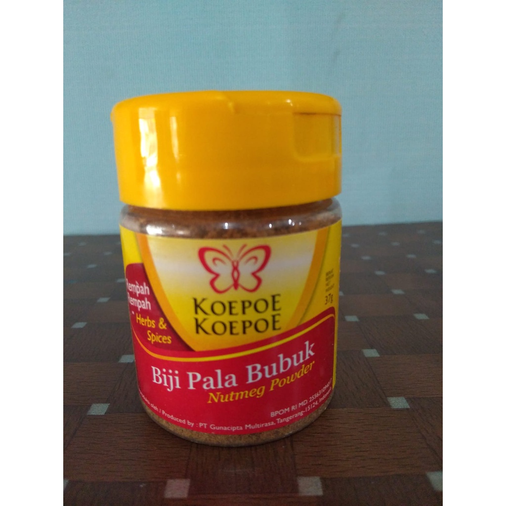 

Biji pala bubuk Koepoe koepoe, murah packing ori 37gr