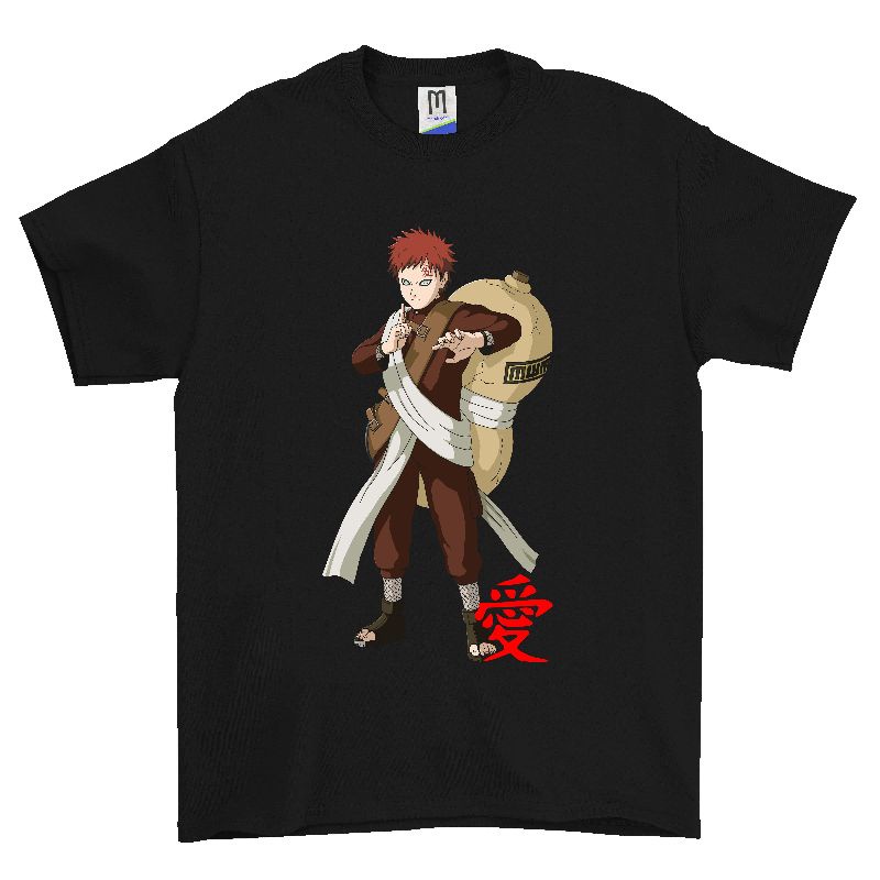 kaos tshirt anime gaara