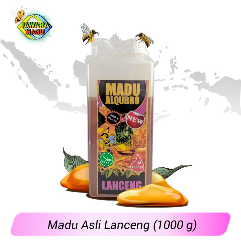 

Madu Asli Murni 100% Original - Madu Al Qubro Alqubro Varian Nektar Super - Madu Lanceng Klanceng Kelulut