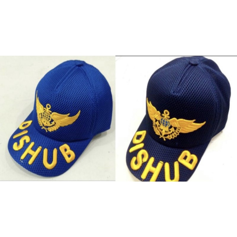 Topi jaring DISHUB golongan 3 WARNA BIRU & DONGKER