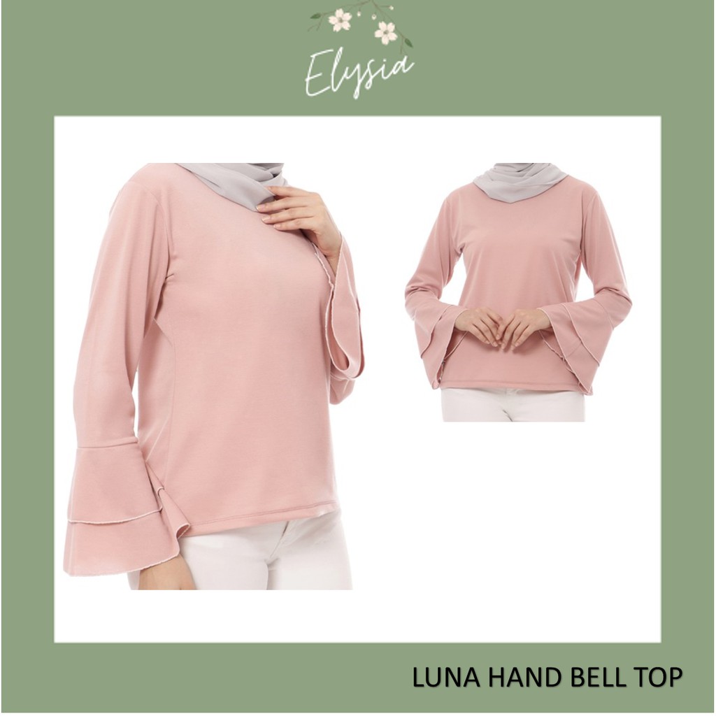 Luna Top Hand Bell - Atasan Baju Wanita Murah