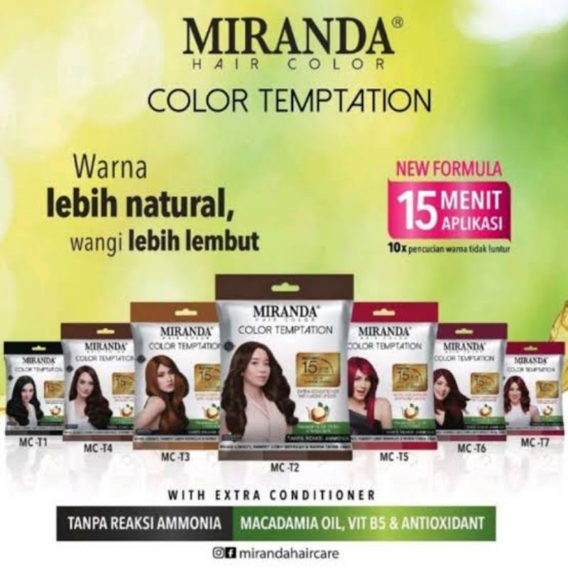 miranda hair color temptation 20gr