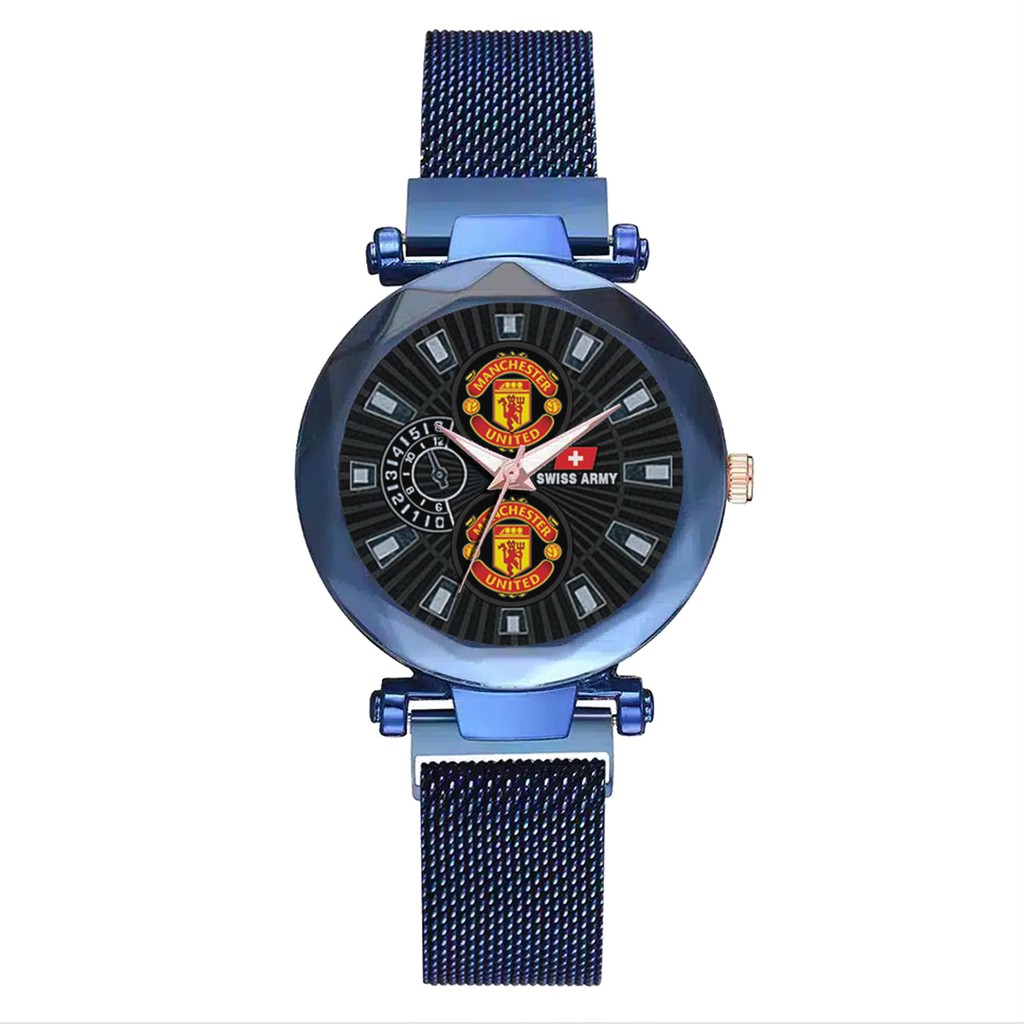 Jam Tangan Wanita Custom - MU Free Box &amp; Batre Cadangan