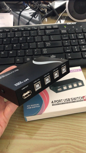 4 PORT USB SWITCH manual