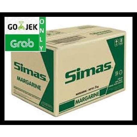 

SIMAS MARGARINE 15 KG / MENTEGA KILOAN SIMAS 1 KARTON GOSEND / GRAB KODE 80