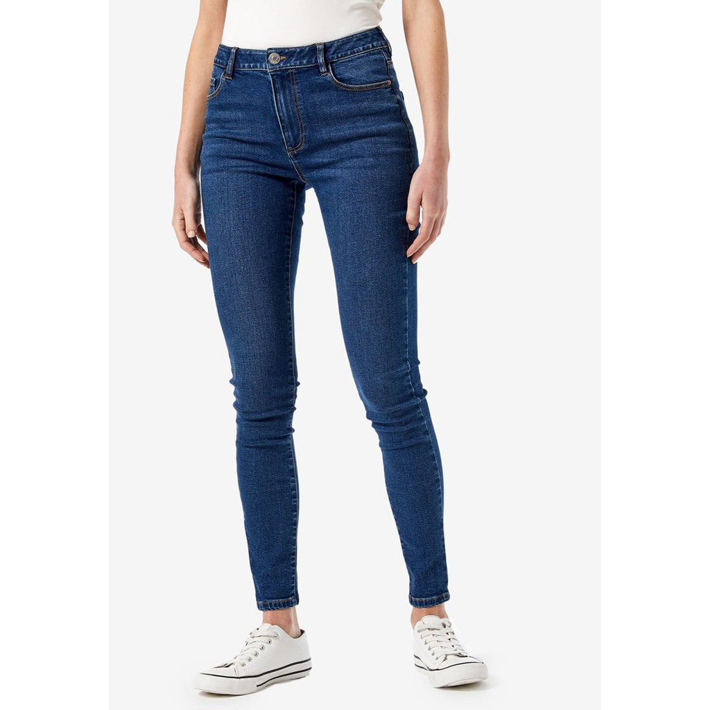 Dazina Celana Jeans Wanita Strech Navy