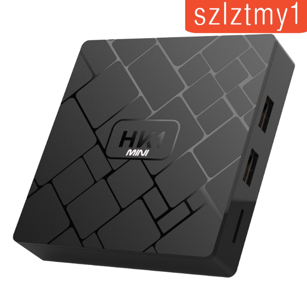 Thunder Hk1 Android Smart Tv Box 16gb Streaming App Smart Television Box Shopee Indonesia