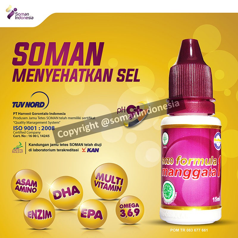 Jamu Tetes Sozo Formula Manggata 1 Soman 1 Obat Herbal Tetes Diabetes Dan Kolestrol Asli 100 Shopee Indonesia