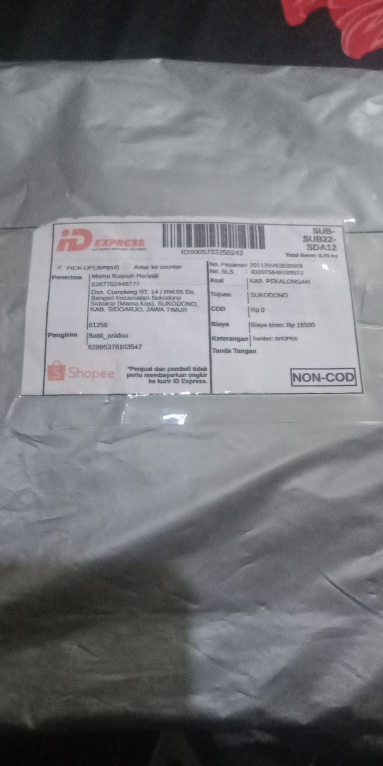 Atasan Batik Dolby Dolbi Dobby Doby Tenun Sutra Tulis Halus Katun Atbm Baron ,sarombit Atasan