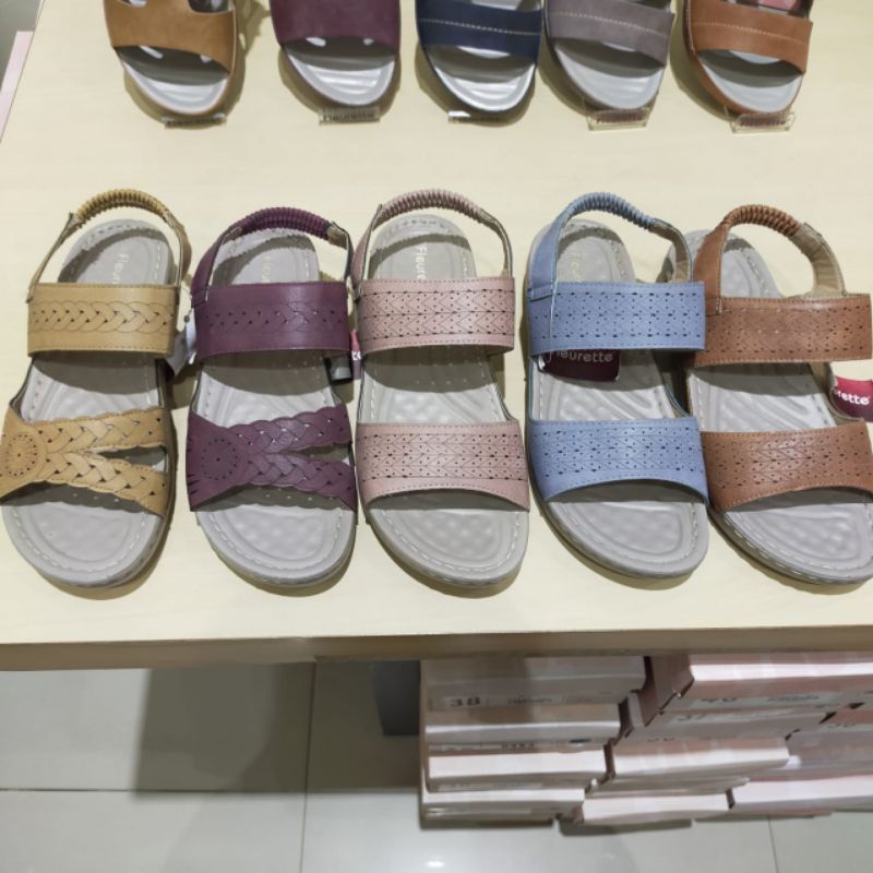 sepatu tali fleurette / sepatu sandal