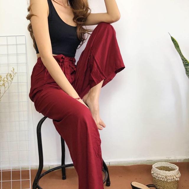 KULOT PANJANG/BASIC LONG CULOTTE-Maroon