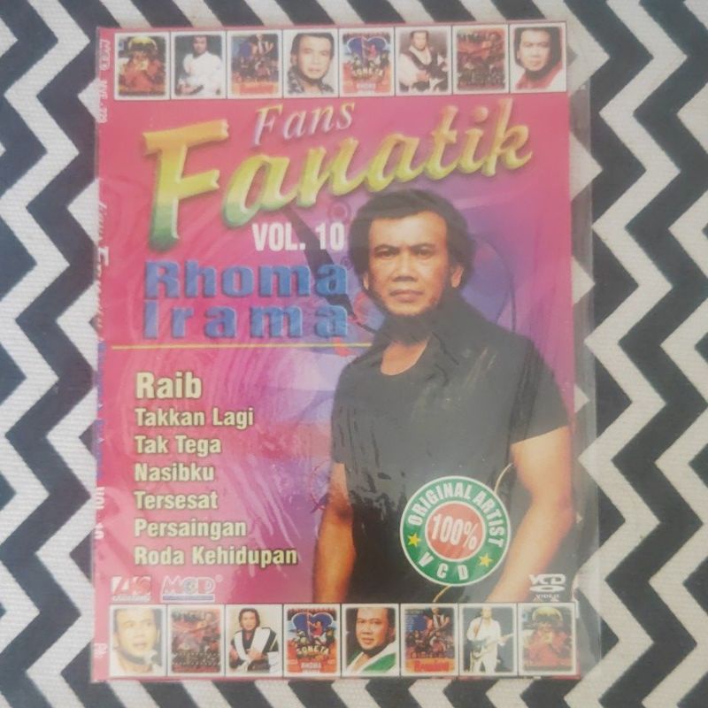 VCD KARAOKE ORIGINAL FANS FANATIK RHOMA IRAMA VOL.10