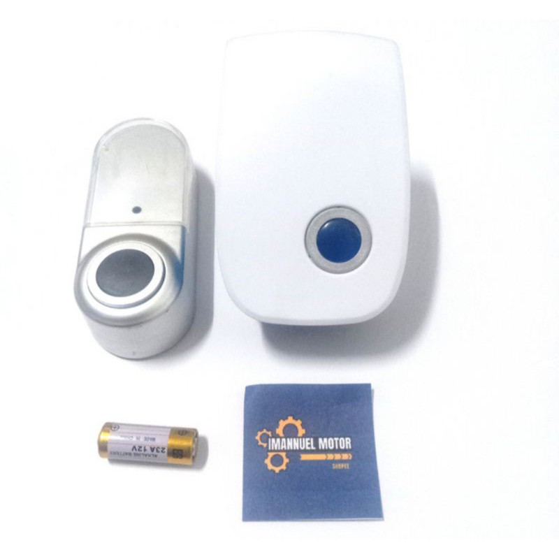 BEL PINTU WIRELESS TANPA KABEL BELL RUMAH ARUS AC 220 VOLT COLOK LISTRIK PLN