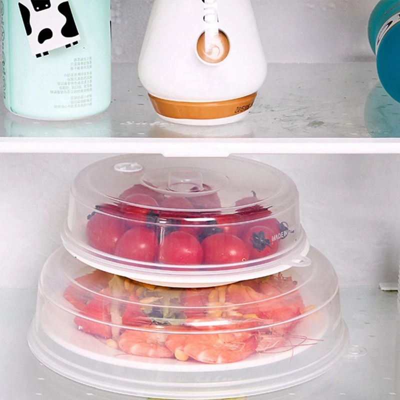 Penutup Mangkuk / Wadah Makanan Dengan Bahan Plastik Tahan Panas Untuk Microwave / Oven