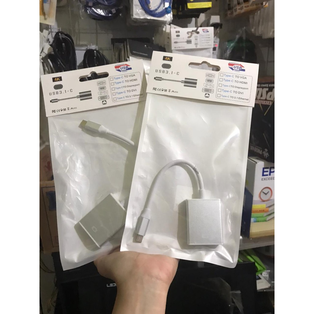 Adapter Kabel USB Type C To HDMI Female