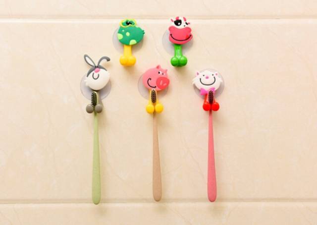 tempat sikat gigi motif cute animal / toothbrush holder