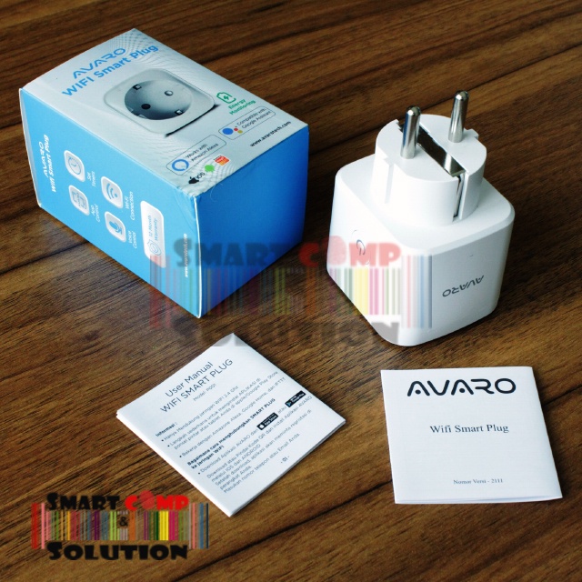 Stopkontak AVARO Smart Plug WiFi Wireless Home - Colokan Socket Pintar