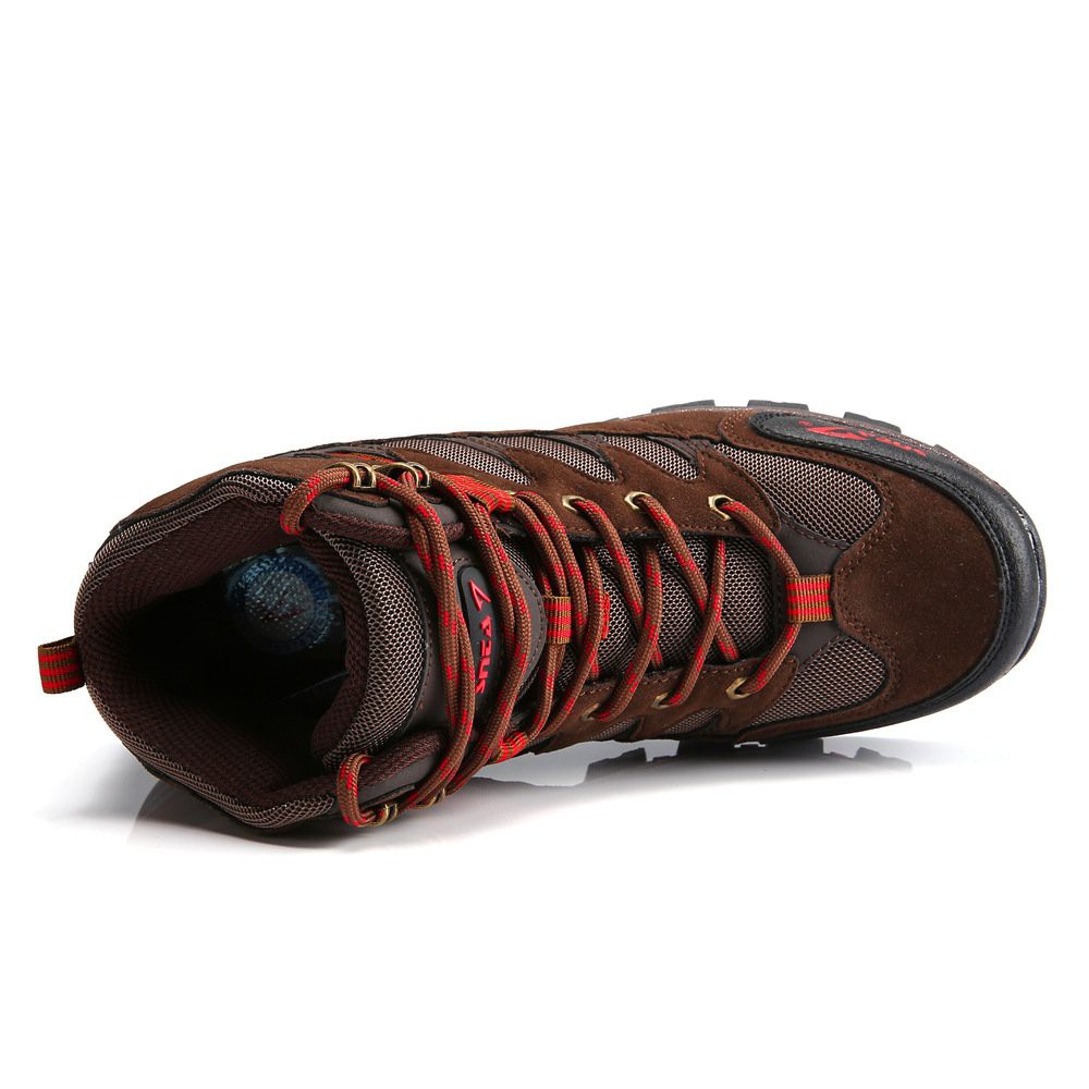 Sepatu Gunung SNTA 486 Brown Red - Sepatu Outdoor Pria