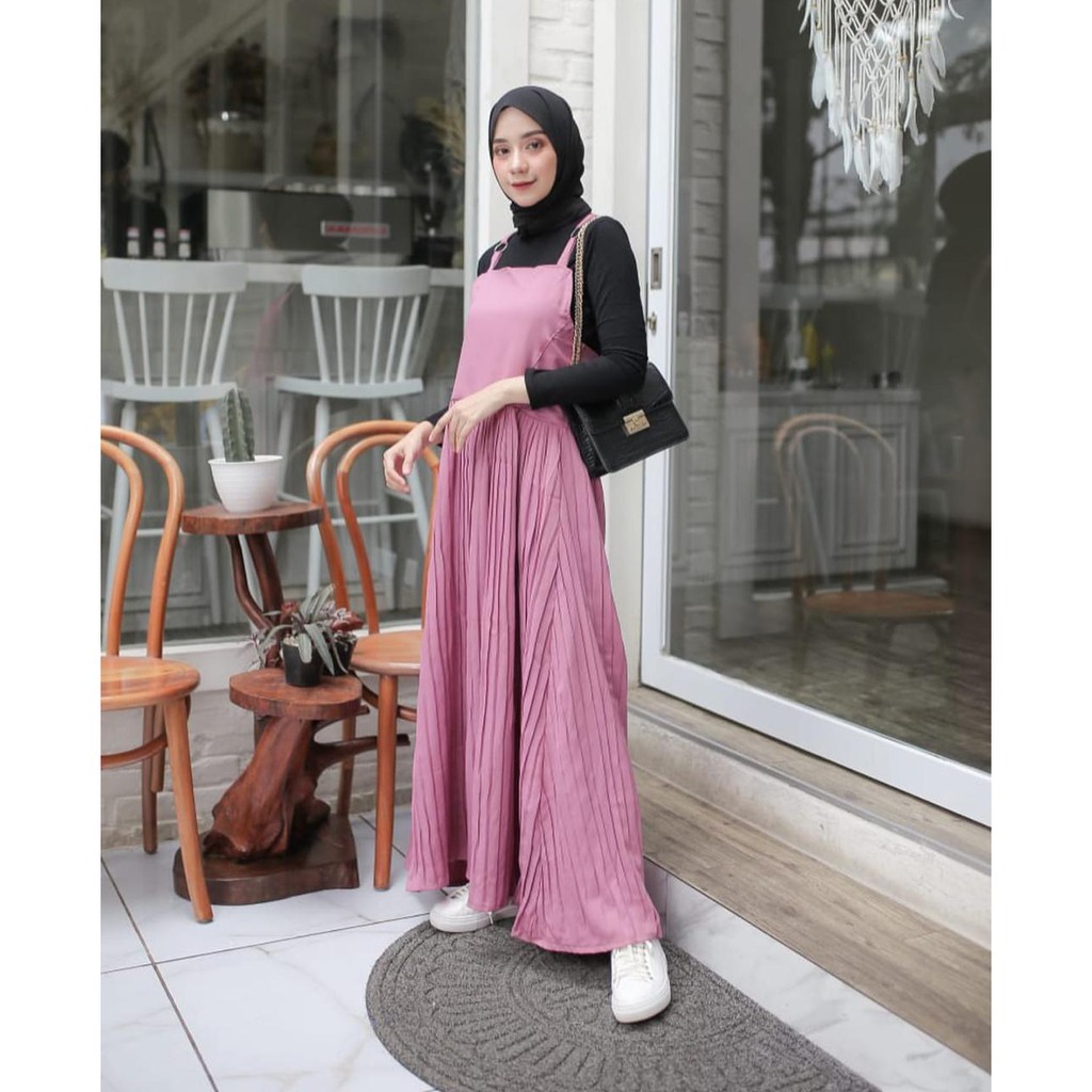 1 KG MUAT 4 PCS || ELLE OVERALL / OVERALL POLOS MOSCREPE PREMIUM