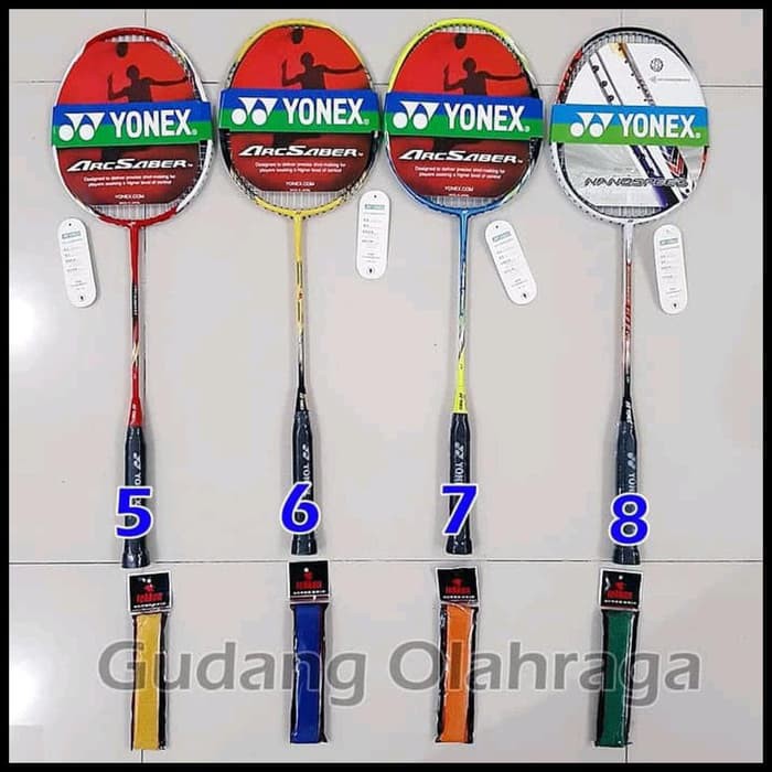 Raket Badminton Bulutangkis Yonex Import Murah Dan Bagus Tas Grip
