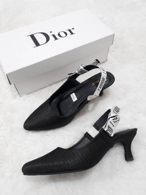 (freebox.DR) Heels JDR Stripe Slingback Premium Edition - JHR.01