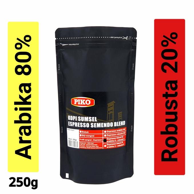 

[ COD ] Biji kopi espresso A8R2 semendo blend 250gr kopi Piko TERMURAH Kode 1472