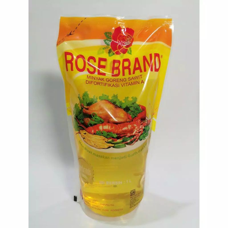 

Minyak Goreng Rose Brand Pouch 1 Liter