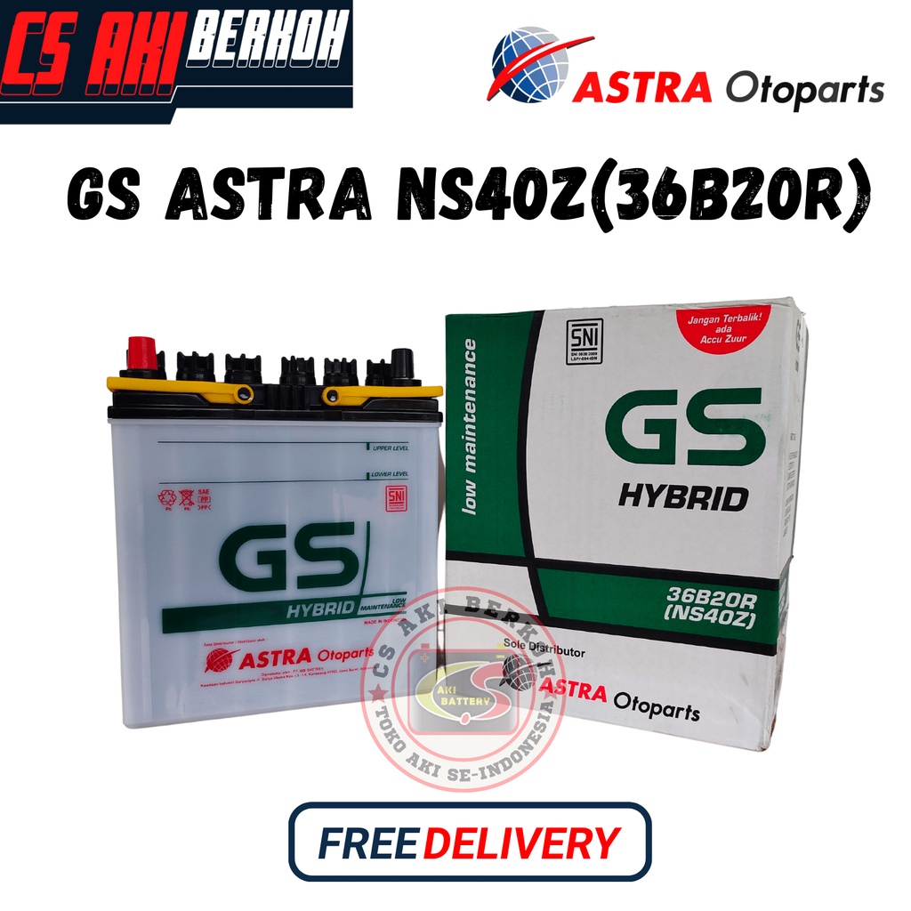 AKI MOBIL GS ASTRA HYBRID NS40Z (36B20R)