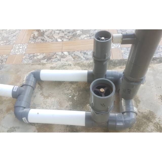 POMPA HIDRAM DOUBLE KLEP BUANG 2 INCH.