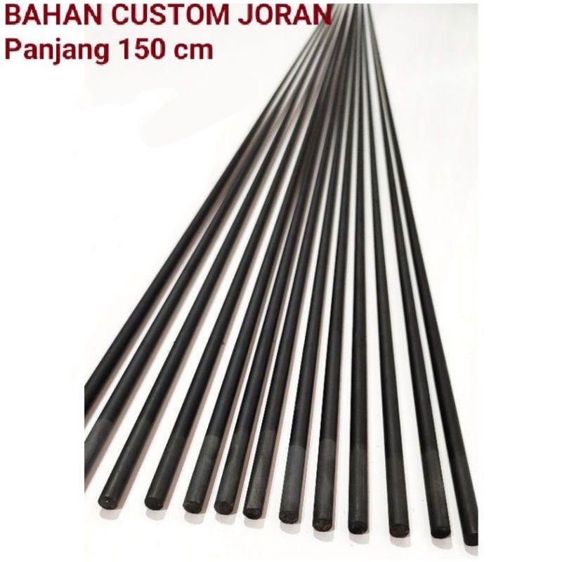 (PANJANG 150 CM) BLANK FIBER SOLID KAKU DAN LENTUR CUSTOM JORAN