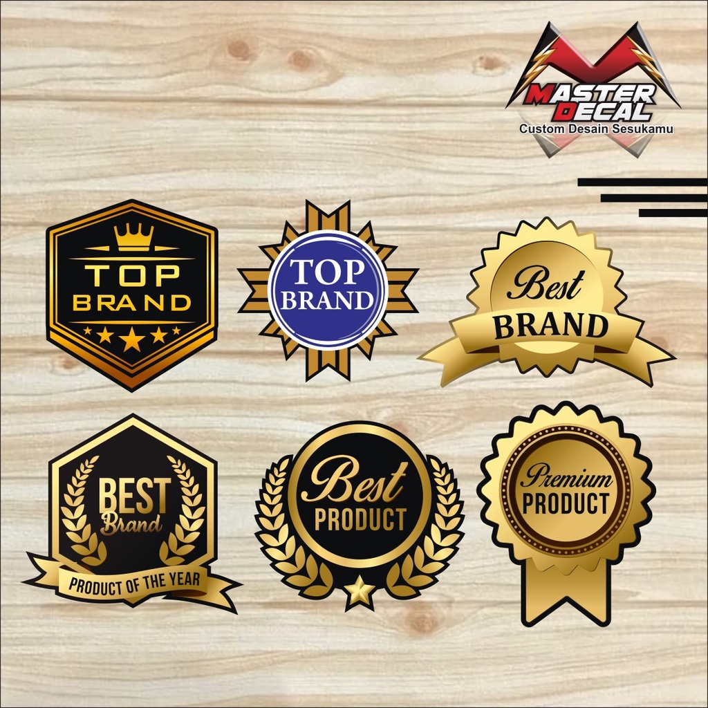 

Stiker Kutting Brand Murah Ukuran 5cm